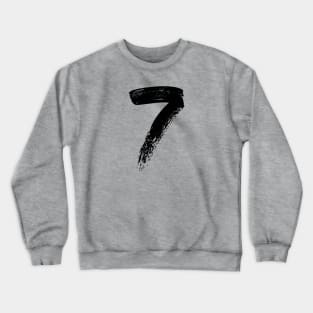 Number 7 Crewneck Sweatshirt